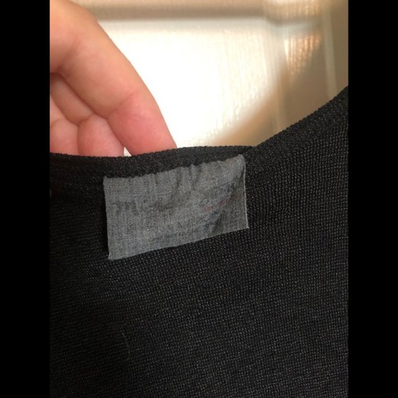 Michael Stars black long sleeve scoop neck Top - Picture 3 of 6